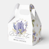 ウェディング ティーパーティー フラワー ブライダル シャワー フェイバーボックス (正面サイド)