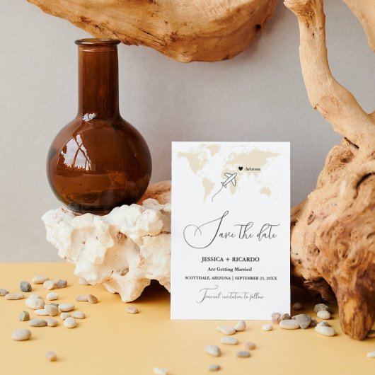 ウェディング トラベル テーマ Save the date セーブザデート