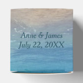 ウェディング トロピカル オーシャン ビーチ フェイバーボックス (上部)