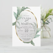 ウェディング | トロピモダンエレガントカル離れ 招待状 (スタンド正面)