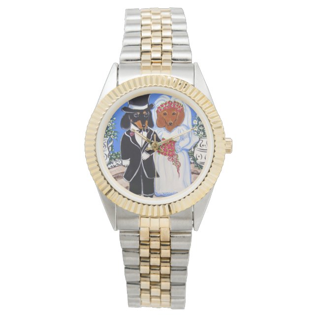 ウェディング・ドキシ― 腕時計 (正面)