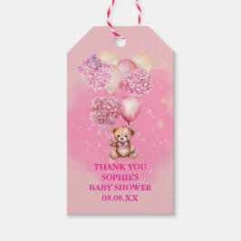 ウェディング ピンクのハイドランジア 風船 ほとんど待つことができない ギフトタグ