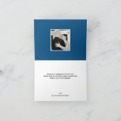 ウェディング フォト コラージュ - ありがとう サンキューカード (内部)