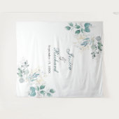 ウェディング フォト 背景 タペストリー (正面(横))