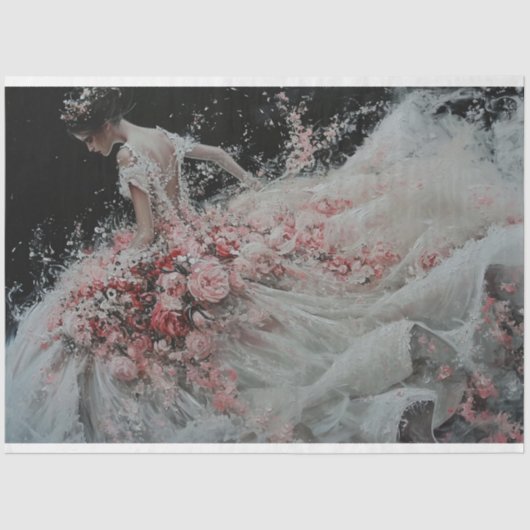 ウェディング フラワー シャワー 薄葉紙 (正面)