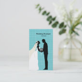 ウェディング ブティック 名刺 (スタンド正面)