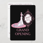 ウェディング ブティック 〜 招待状カード 招待状 (正面/裏面)