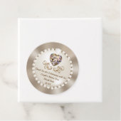 ウェディング＆ブライダルシャワーのお礼タグ写真 フェイバータグ (インサイチュ)