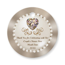 ウェディング＆ブライダルシャワーのお礼タグ写真