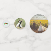 ウェディング ブライダルシャワー コンフェッティ ラブバード (正面)