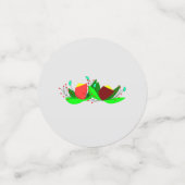 ウェディング ブライダルシャワー コンフェッティ ラブバード (スモール正面)