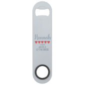 ウェディング＆ブライダルパーティー５ ハート 花嫁の祖母 スピード栓抜き (裏面)