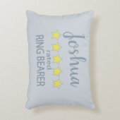 ウェディング＆ブライダルパーティー ５つ星 リングボーイ アクセントクッション (正面(垂直))