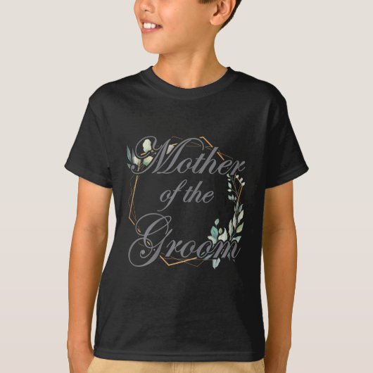 ウェディング ブライダル シャワー 花嫁 母 花嫁の母 Tシャツ (正面)