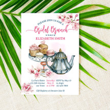 ウェディング ブランシュ スイート スナック ティーポット ウェディング シャワー