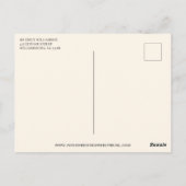 ウェディング ブランシュ ルーシック ヒマワリ シャワー 招待状 (裏面)