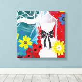 ウェディング ブリス キャンバスプリント (インサイチュ (ウッドフロア))