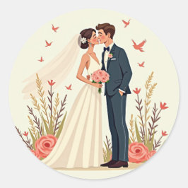 ウェディング ブリス ラウンドシール