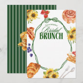 ウェディング ブルーチ サンフラワー 招待状 (正面/裏面)