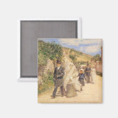 ウェディング・マーチ（結婚式の場面） マグネット (正面/裏面)