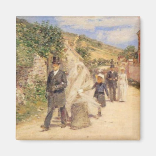 ウェディング・マーチ（結婚式の場面） マグネット (正面)