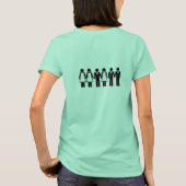 ウェディング ラブ -.png tシャツ (裏面)
