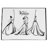 ウェディング ラージペーパーバッグ (正面)