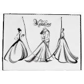 ウェディング ラージペーパーバッグ (裏面)