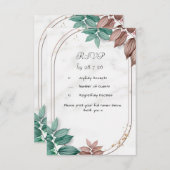 ウェディング レスポンス カード (正面/裏面)