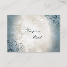 ウェディング　レセプション　カード　エレガント　ヴィンテージ　フロリアージ エンクロージャーカード