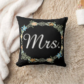 ウェディング ヴィンテージ フラワー ガーランド サッカーパイロット クッション (ブランケット)