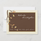 ウェディング　受付カード :: さくら３L 招待状 (正面)