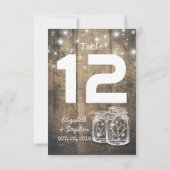 ウェディング 席次 テーブルナンバー メイソンジャー ライト (裏面)