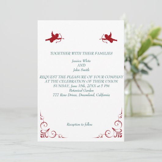 ウェディング！ 招待状 (スタンド正面)