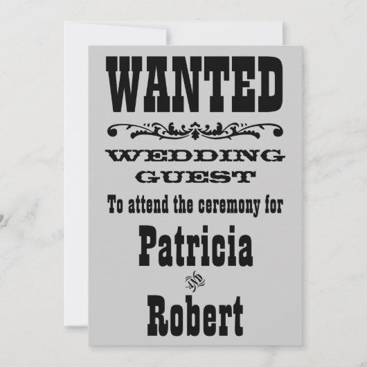 ウェディング | 招待状 (正面)