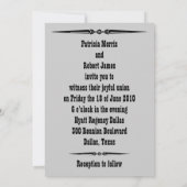 ウェディング | 招待状 (裏面)