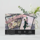 ウェディング 招待状 フォト&スチームパンク (スタンド正面)