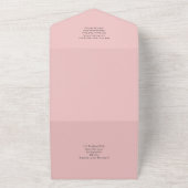 ウェディング 招待状 フォルカート スペイン語 英語 RSVP (外側)