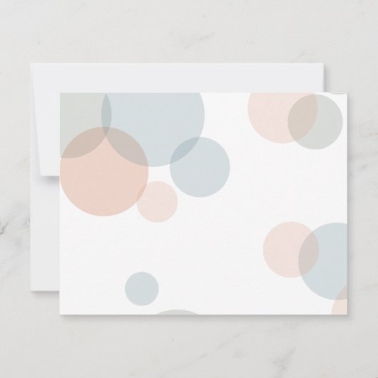 ウェディング | 日付PHOTO紙吹雪ドットの保存 セーブザデート (裏面)