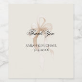 ウェディング 結婚式 ワインラベル (シングルラベル)