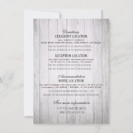 ウェディング 詳細 レース ひまわり 木 & ストリング ライト 招待状