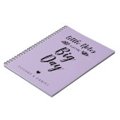 ウェディング | Little Noteビッグ・デイ |パーソナライズされた | ノートブック (左側)
