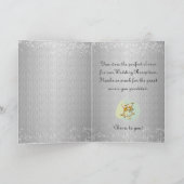 ウェディングDj 感謝の音楽 サンキューカード (内部)