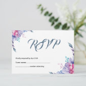 ウェディングRSVPカード (スタンド正面)