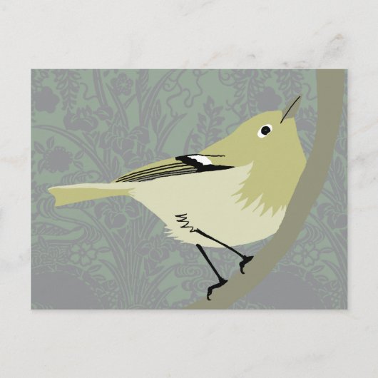 ウェディングRSVPカード インビテーションポストカード (正面)