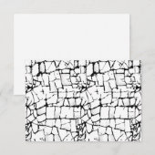 ウェディングRSVPカード 出欠カード (正面/裏面)