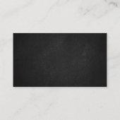 ウェディングRSVP素朴 Chalkboard結婚's エンクロージャーカード (裏面)