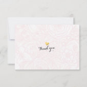 ウェディングRSVP返信ブラック金ゴールドパイナップルカップル 出欠カード (裏面)