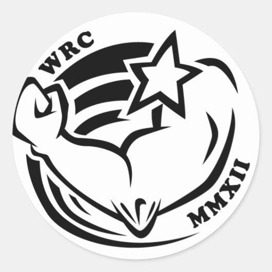 ウェニスロデオ選手権2012 ラウンドシール (正面)