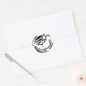 ウェニスロデオ選手権2012 ラウンドシール (封筒)